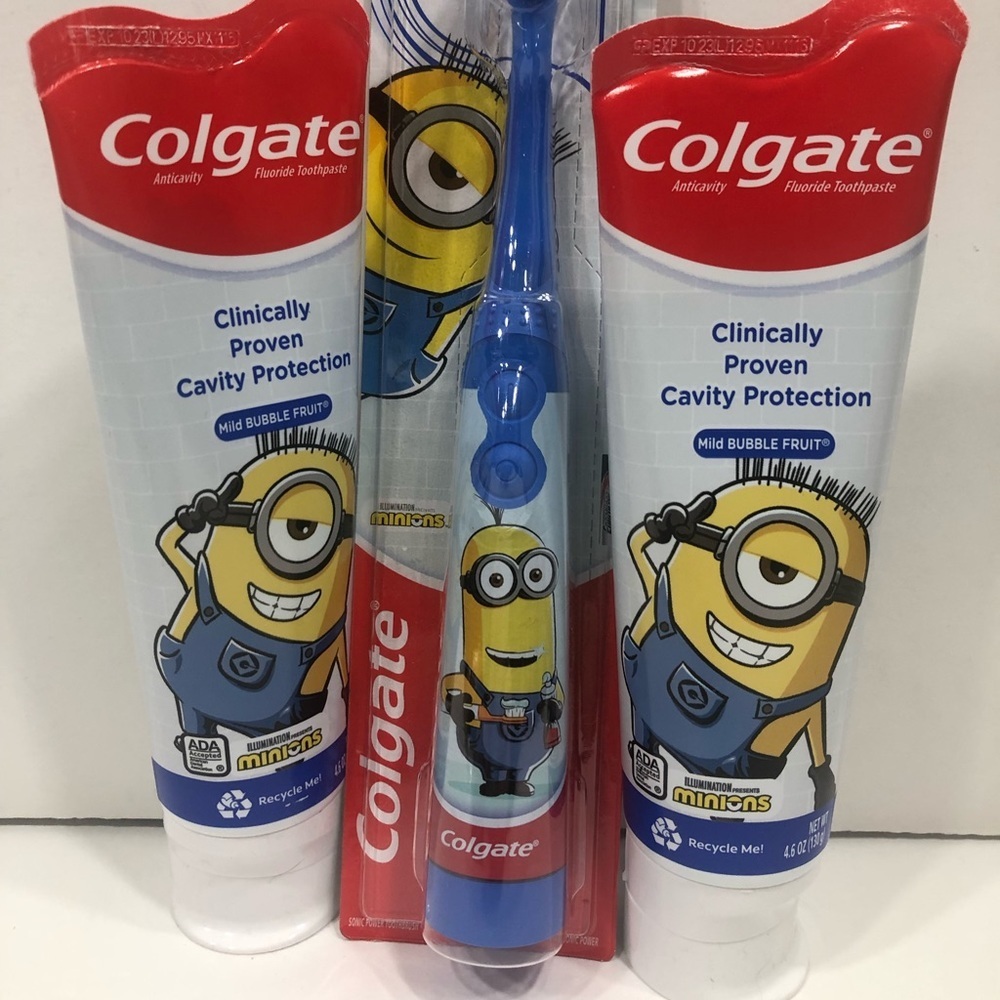 Minions Colgate Kids Toothpaste/Toothbrush - Picture 2 of 11